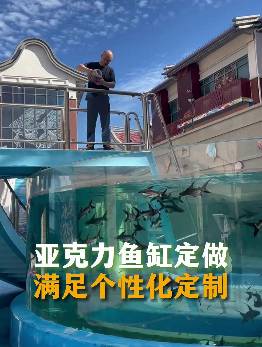 上海亚克力鱼缸厂家定制