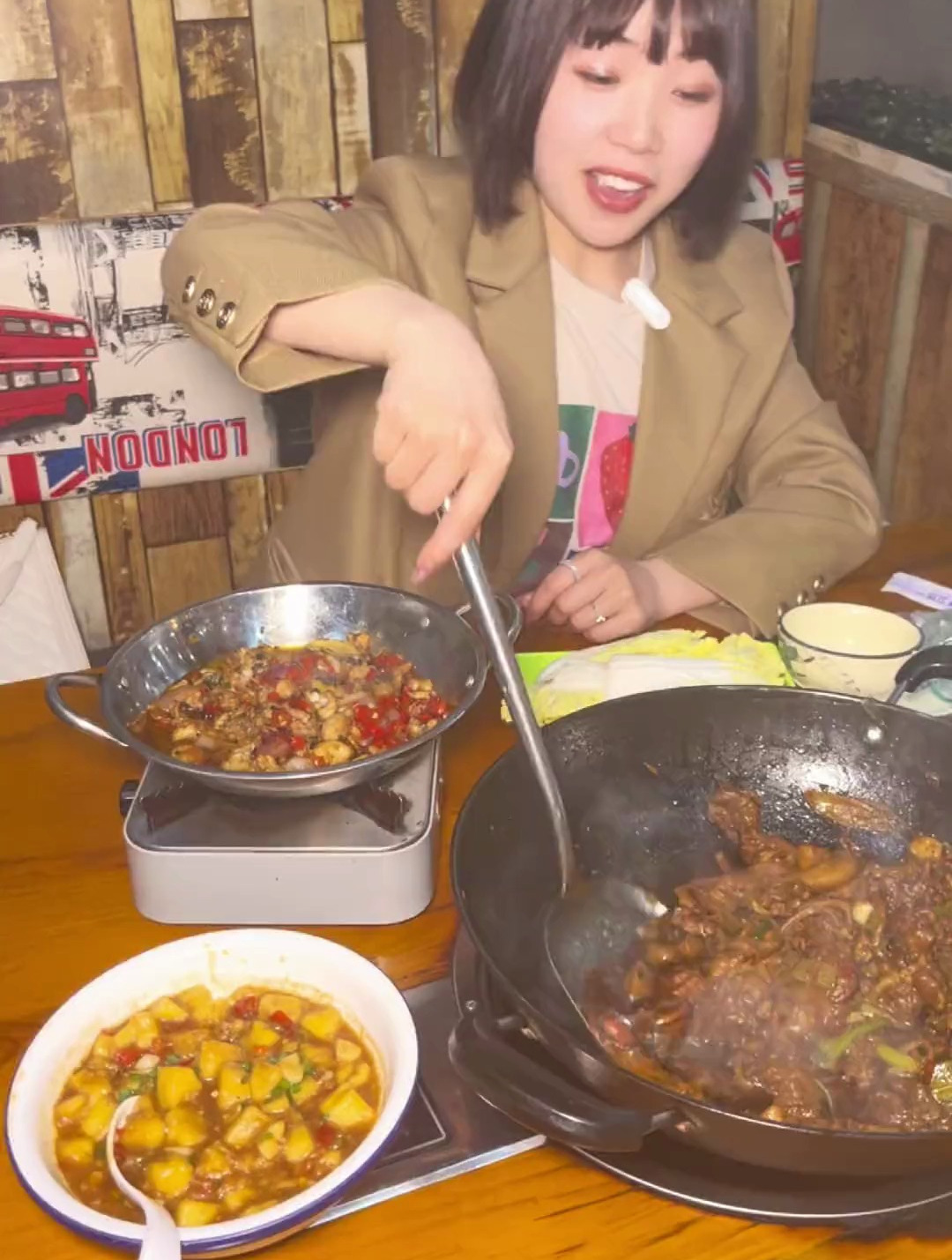 98吃醉鹅➕牛蛙➕鹅肠5个菜,鹅肉皮薄肉厚非常好吃!