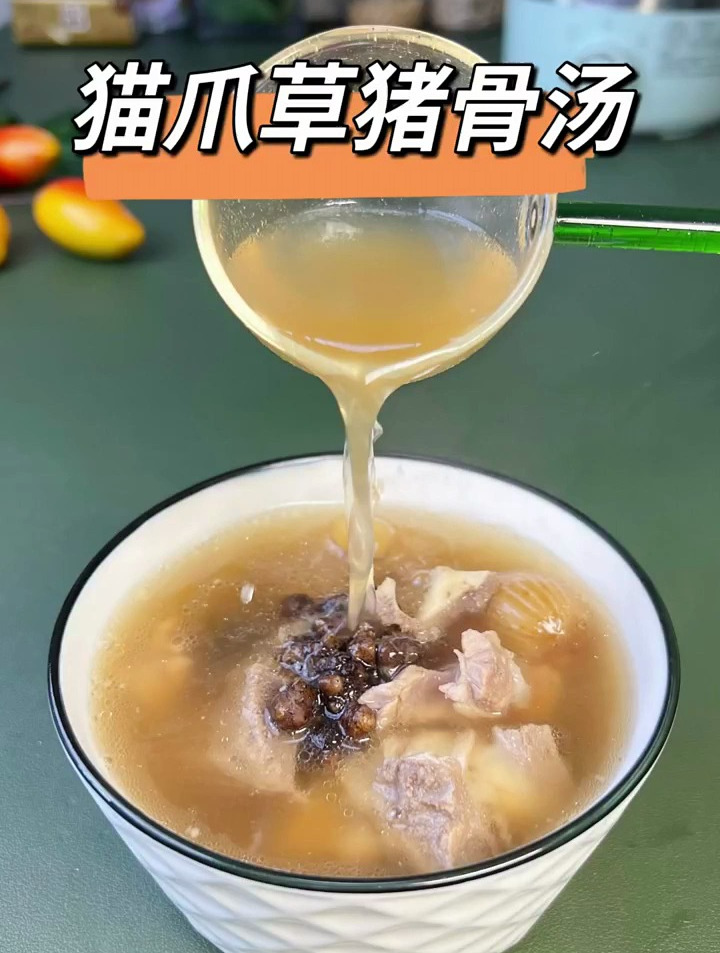 夏天必备的猫爪草猪骨汤
