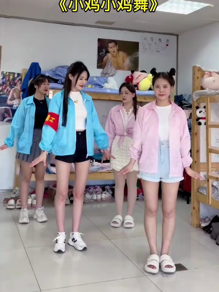 你们能看出小鸡小鸡舞有几种动物呢?