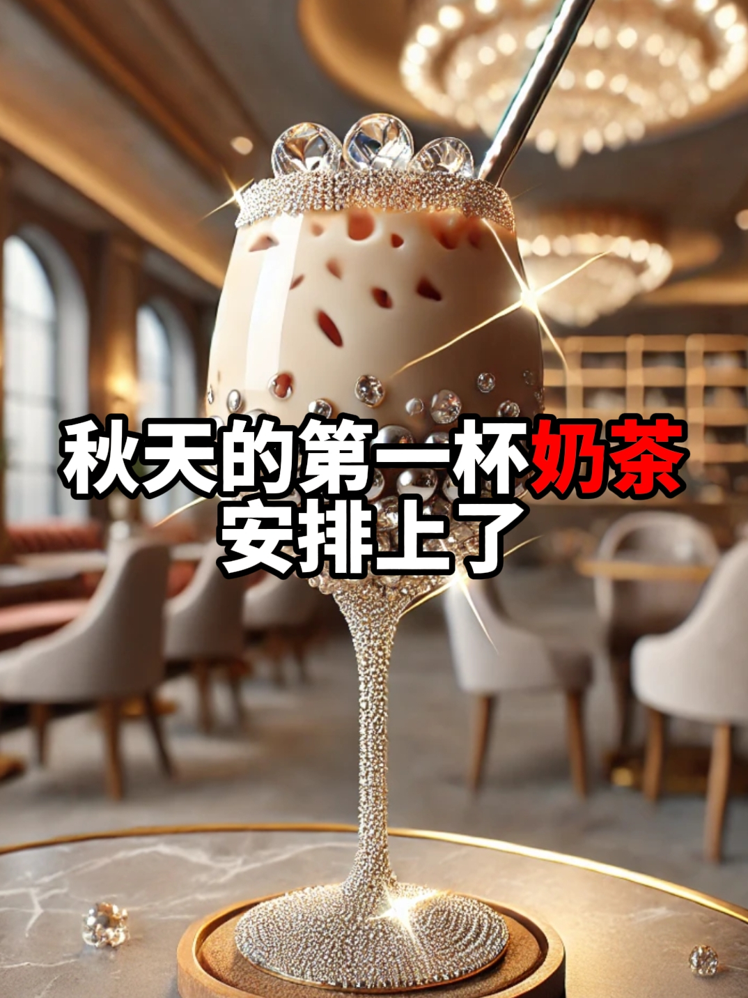 秋天的第一杯奶茶,安排!