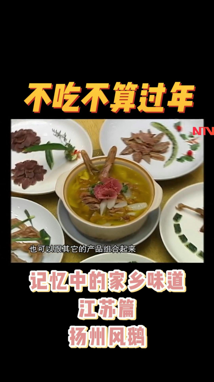 记忆中的家乡味道——江苏篇 扬州风鹅