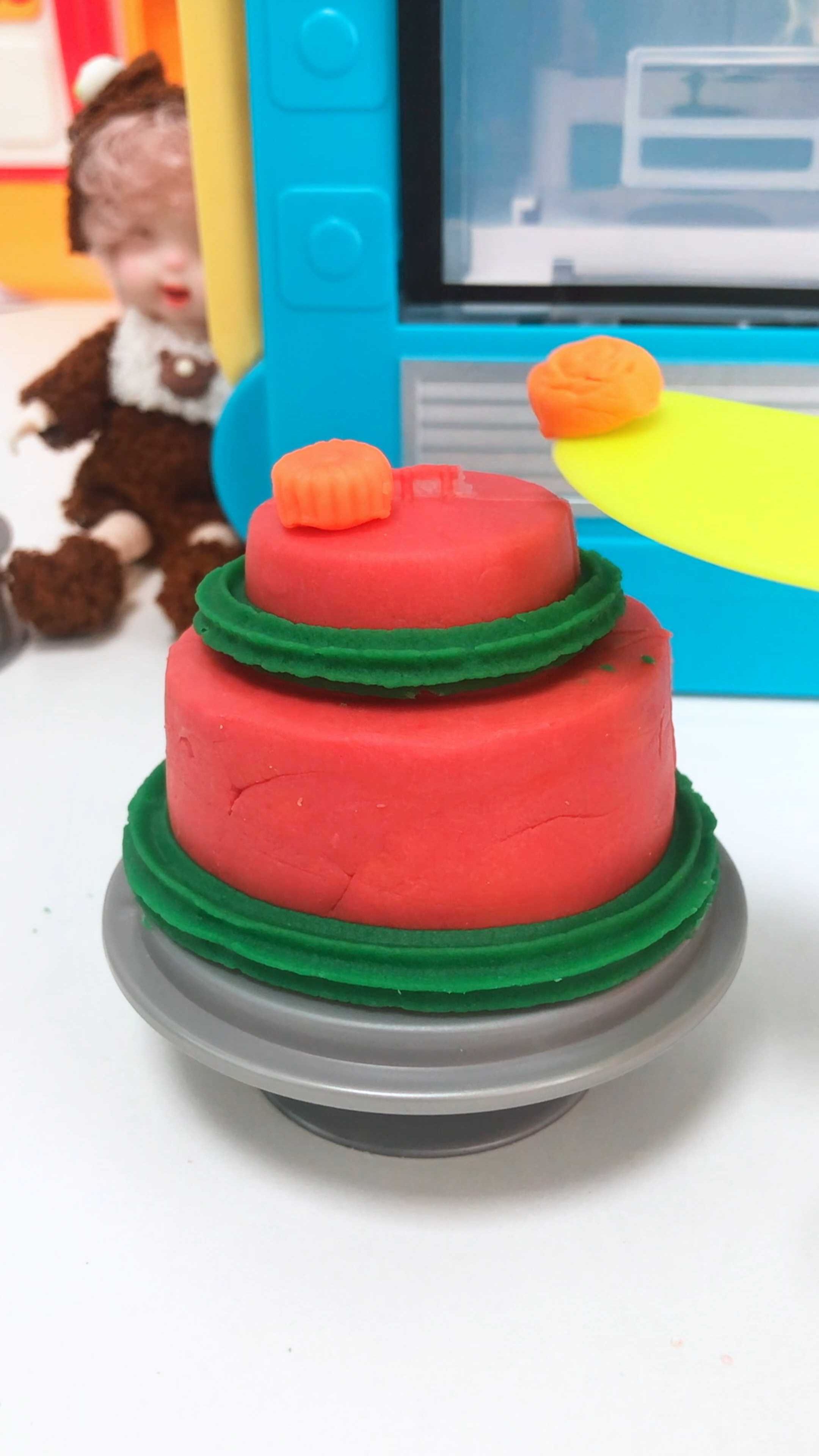 用彩泥可以制作蛋糕?