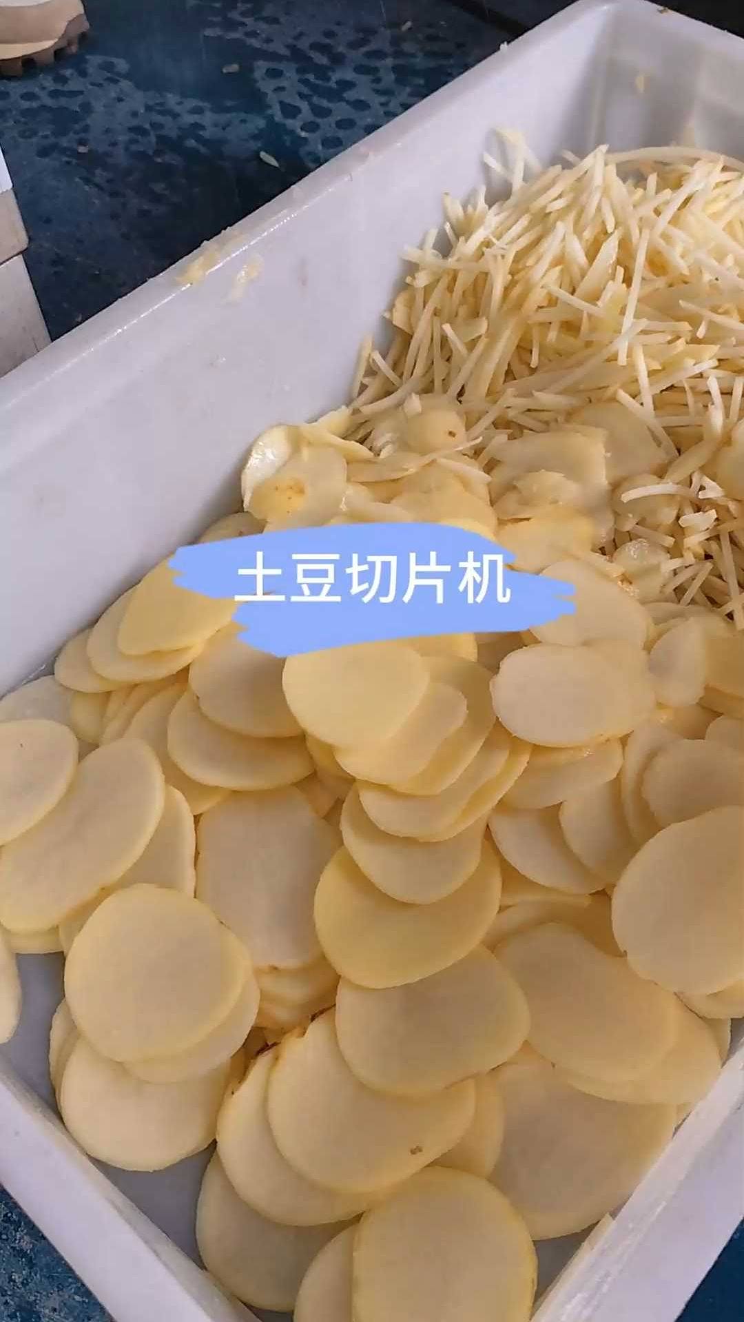 商用多用途切片切丝机,土豆、竹笋、萝卜等切割尺寸均匀快速