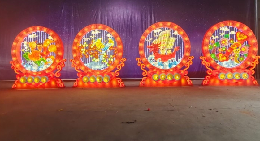 哈密马年灯会主题设计