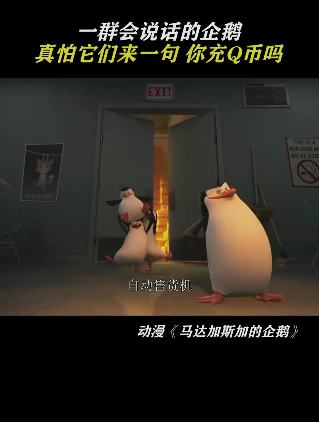 马达加斯加的企鹅:一群会说话的企鹅