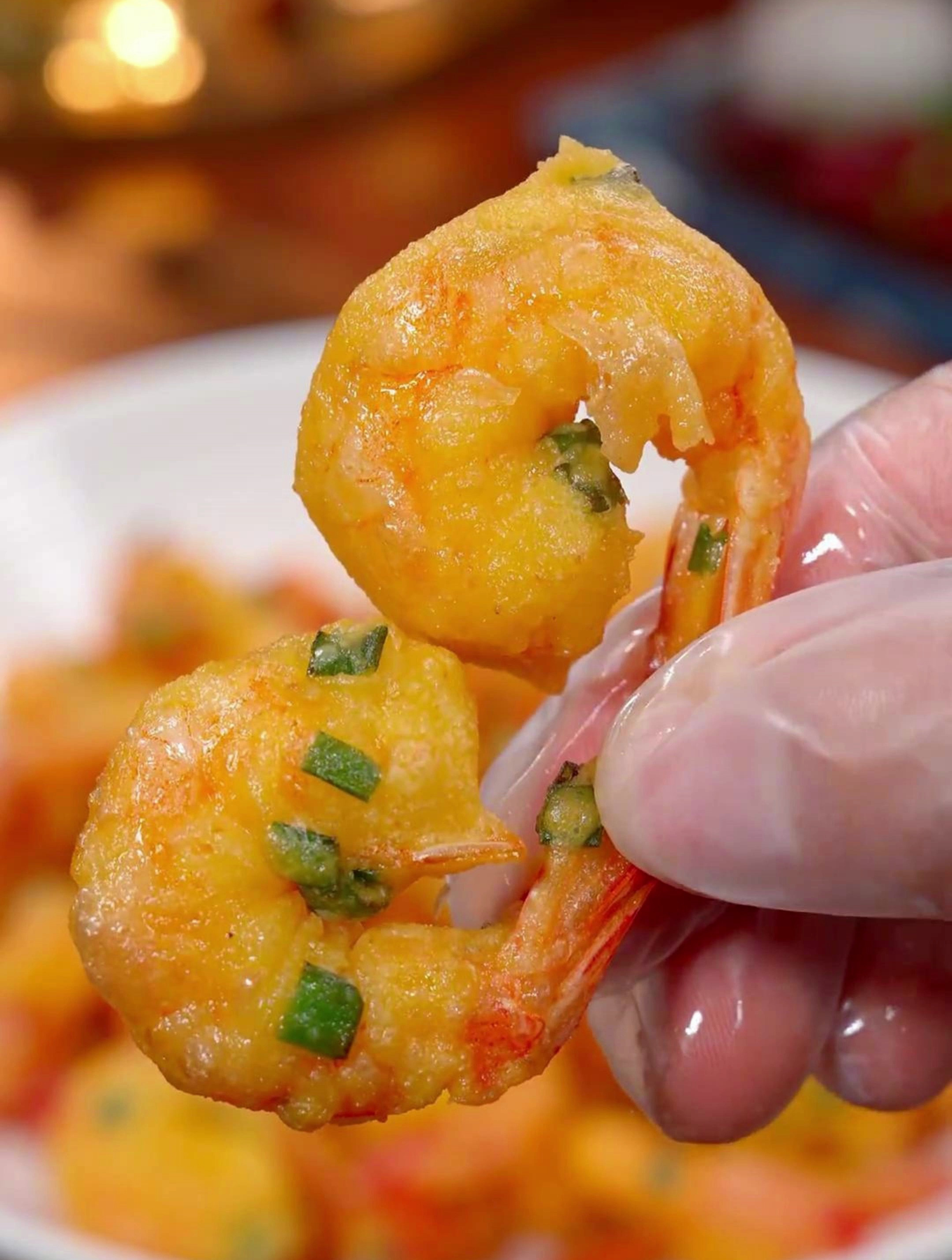 炸大虾自己在家做干净又卫生