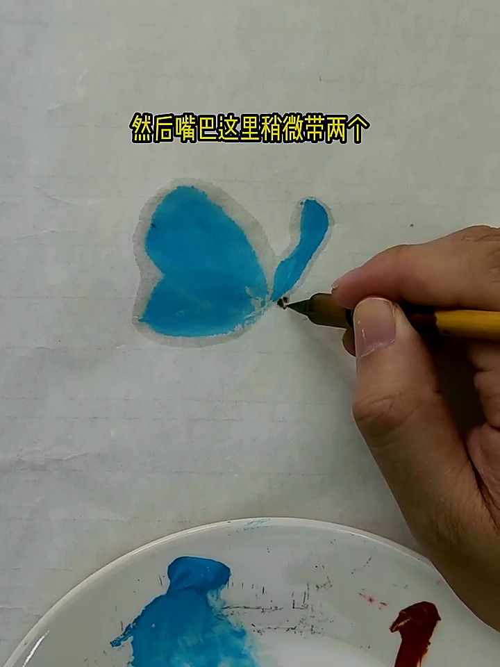 国画蝴蝶详细课程