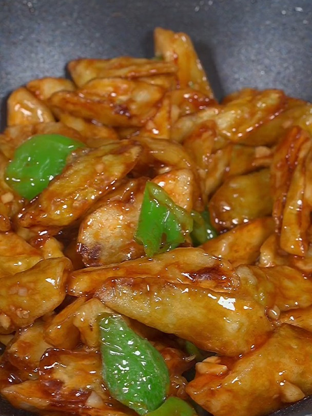 烧茄子的做法其实特别简单!