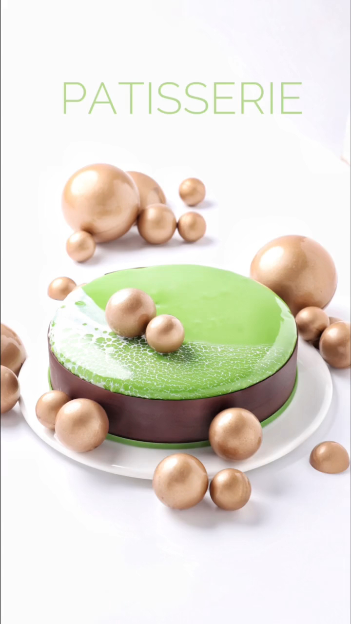 教你做个简单显高级的巧克力球球配件,蛋糕百搭装饰～