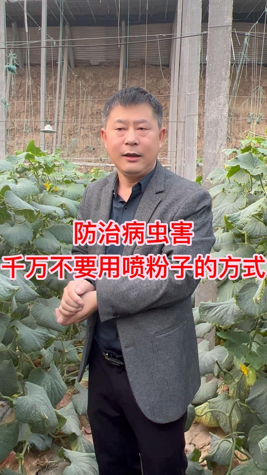防治病虫害,进来不要用喷粉子的方式!