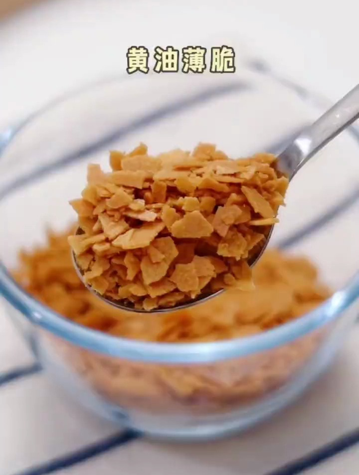 简单几步就能做好的黄油薄脆,又香又脆