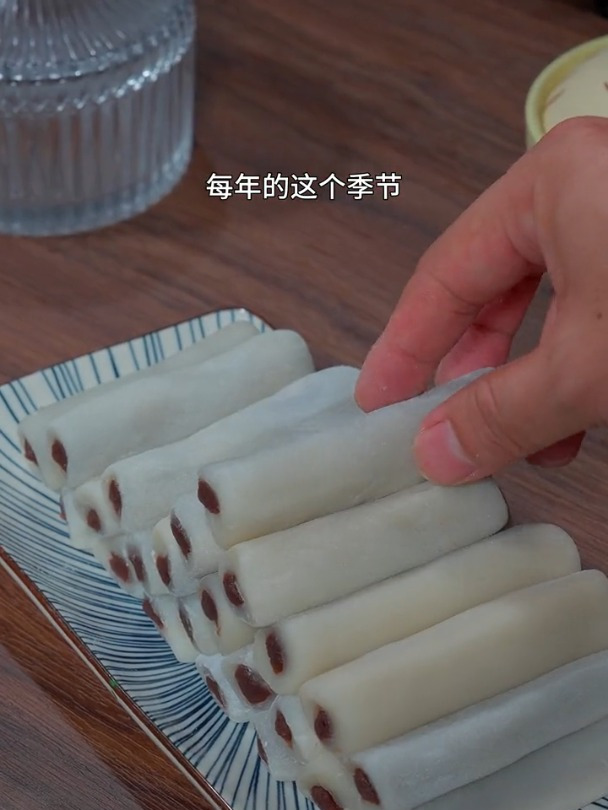 香甜好吃的糯米凉糕