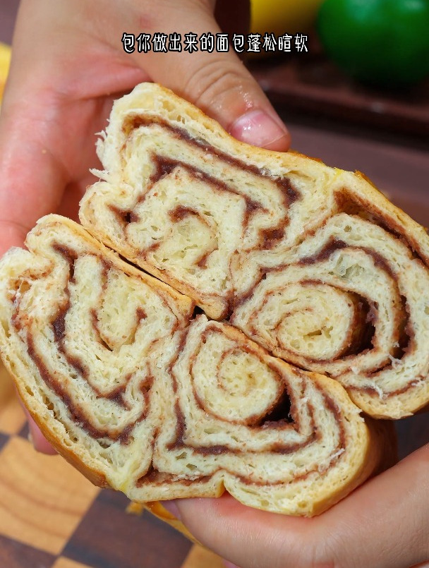 蒸豆沙面包,简单快捷
