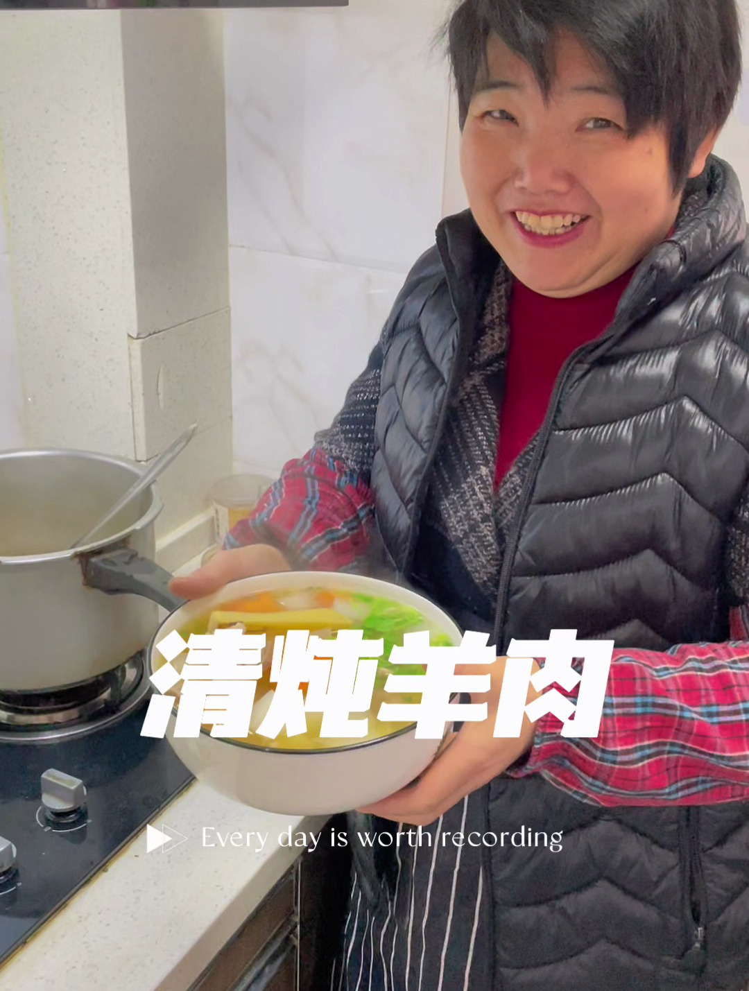 炖羊肉加甘蔗吃过没,真的太香了