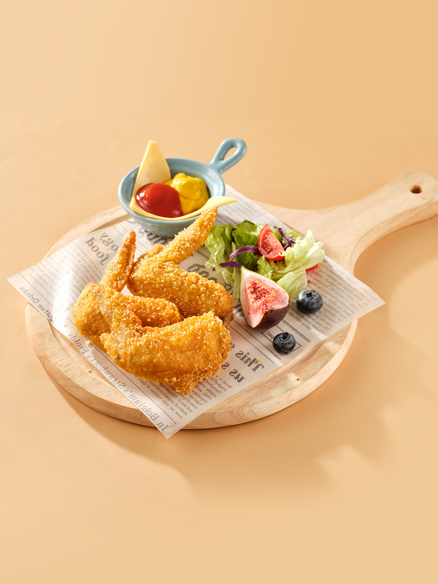 圣农黄金脆脆翅,薄脆可口,翅中&翅尖口味双享