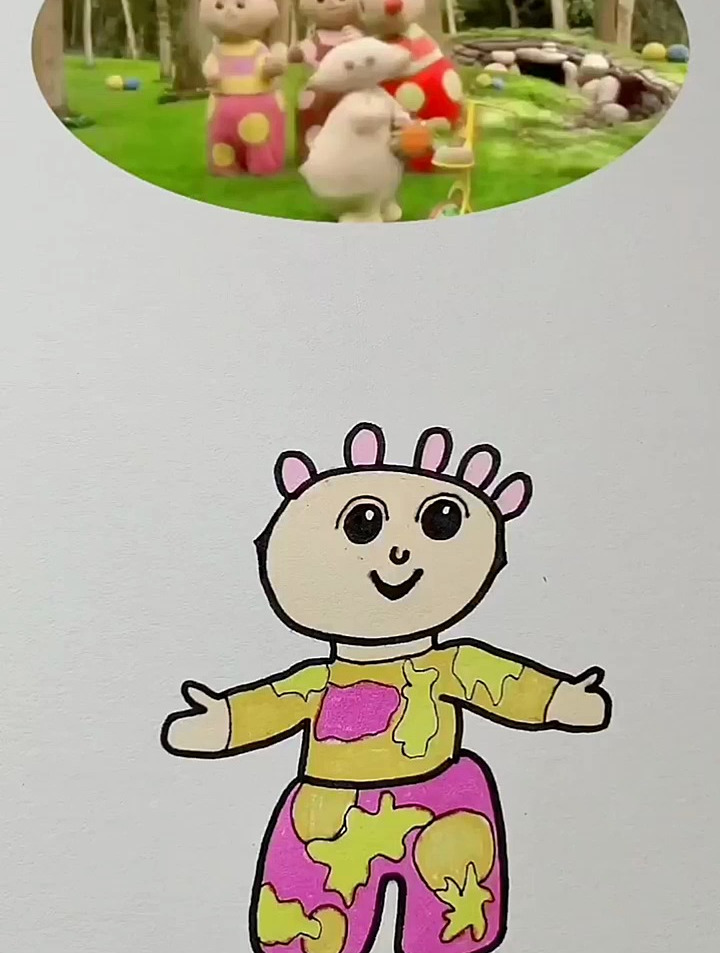 花园宝宝简笔画,儿童简笔画教程