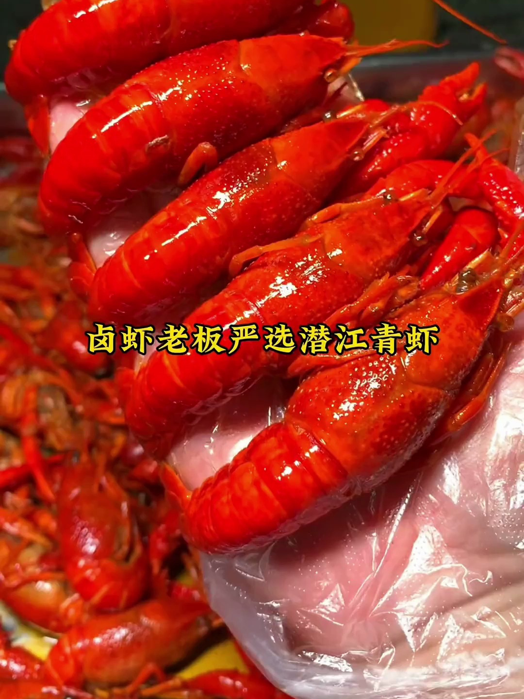 卤虾老板严格精选江清虾