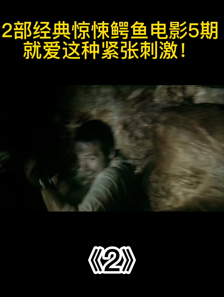 2部惊悚鳄鱼电影,爱的就是这种刺激!《2》