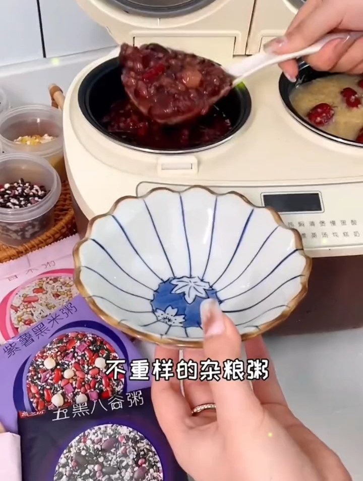早餐不知吃什么,试试这个杂粮粥,每天不重样,孩子老人都喜欢