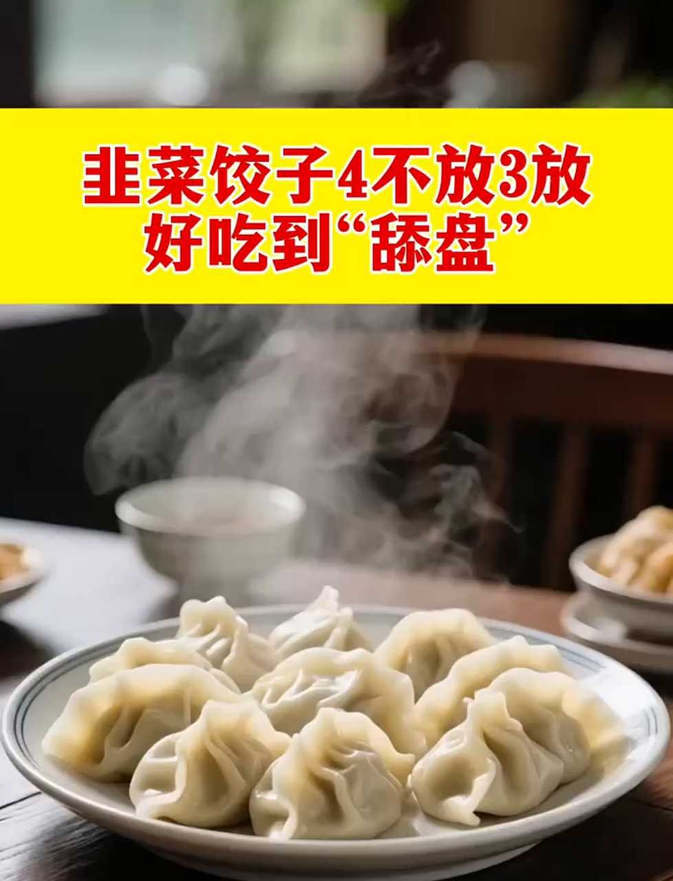 包饺子有秘诀,这样调馅儿才香!