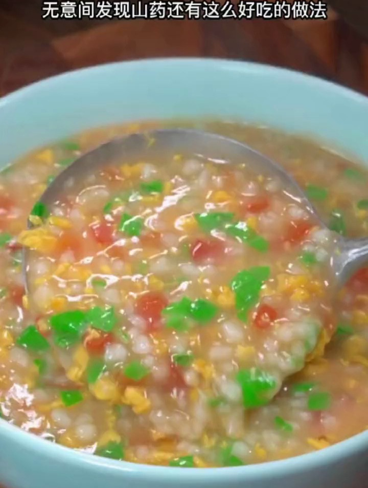 山药还有这么好吃的做法,当早餐不错,山药芙蓉汤,宝宝辅食