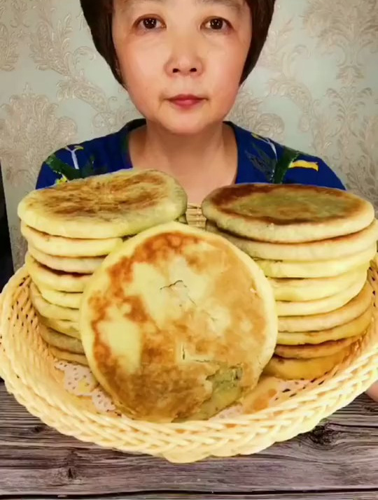 好吃的绿豆沙酥饼