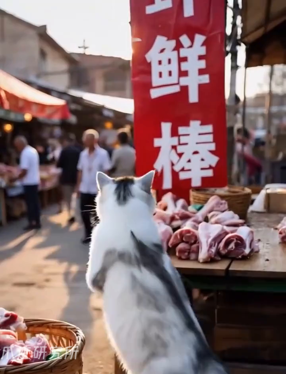 猫咪忙碌又快乐的一天