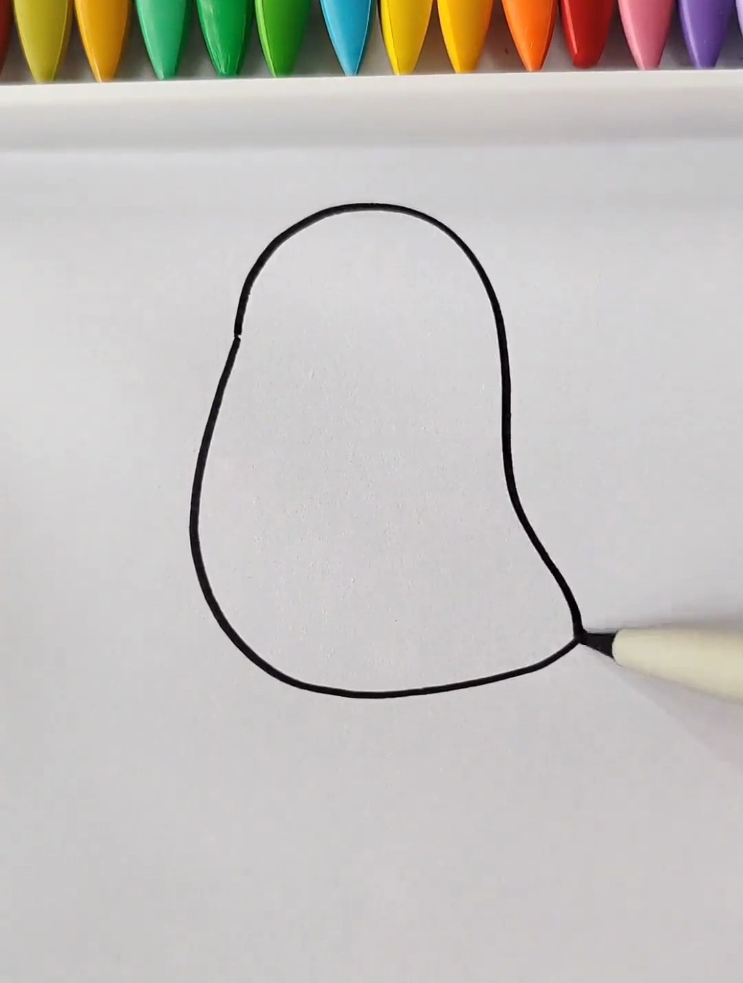 大公鸡简笔画 给大公鸡涂色