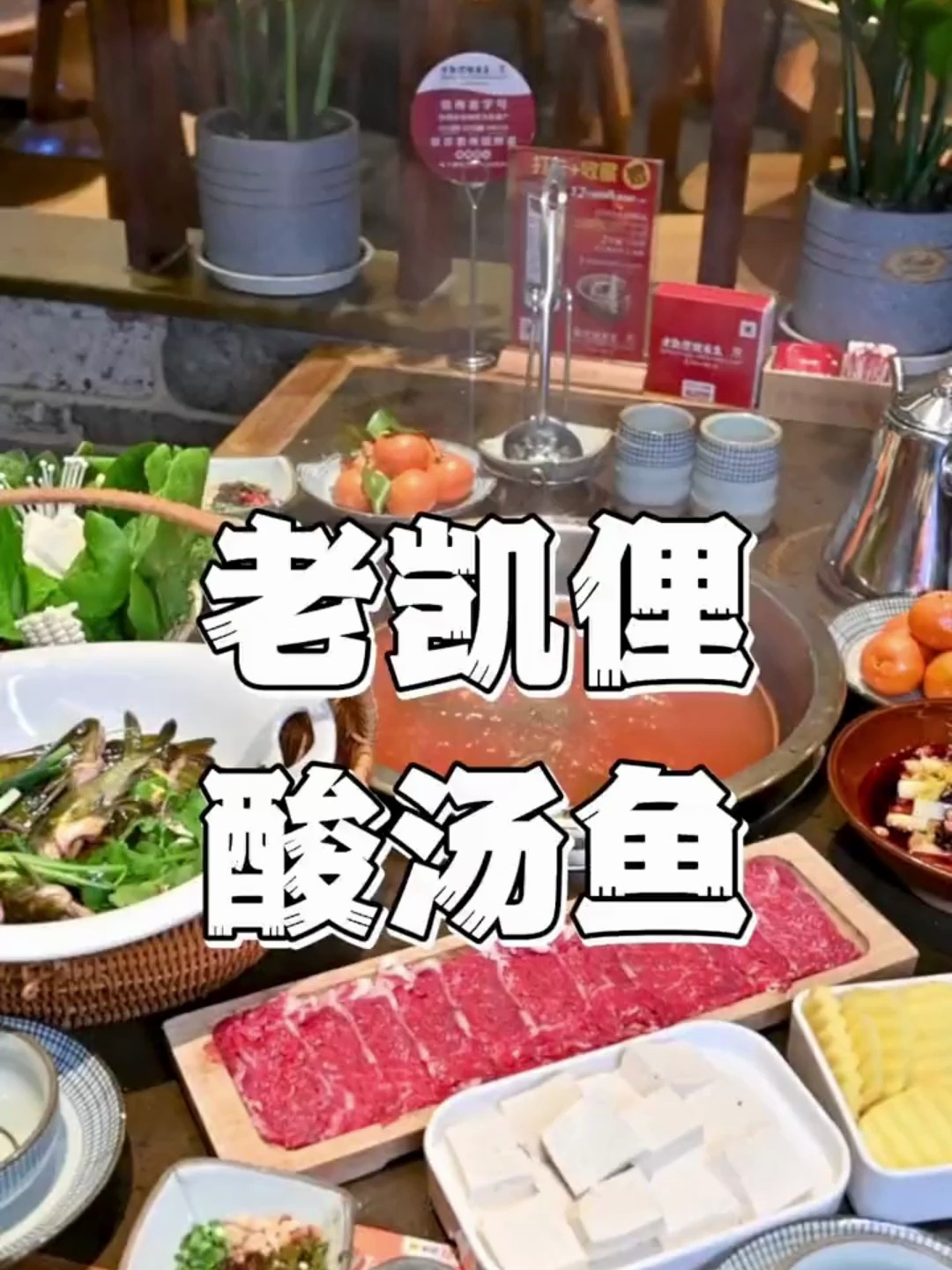 来贵州必打卡的老凯俚酸汤鱼,真的太美味啦