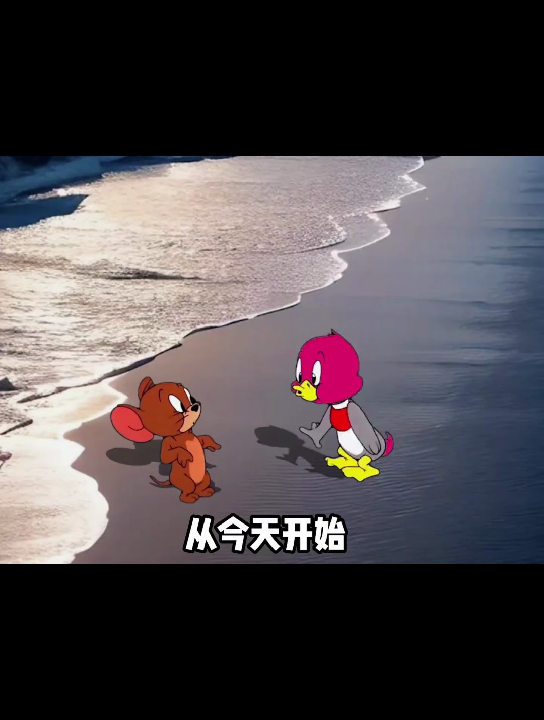 从今天开始饿了就喝水表情包