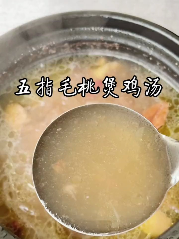湿气大的时候来一碗五指毛桃煲的鸡汤真的太香了