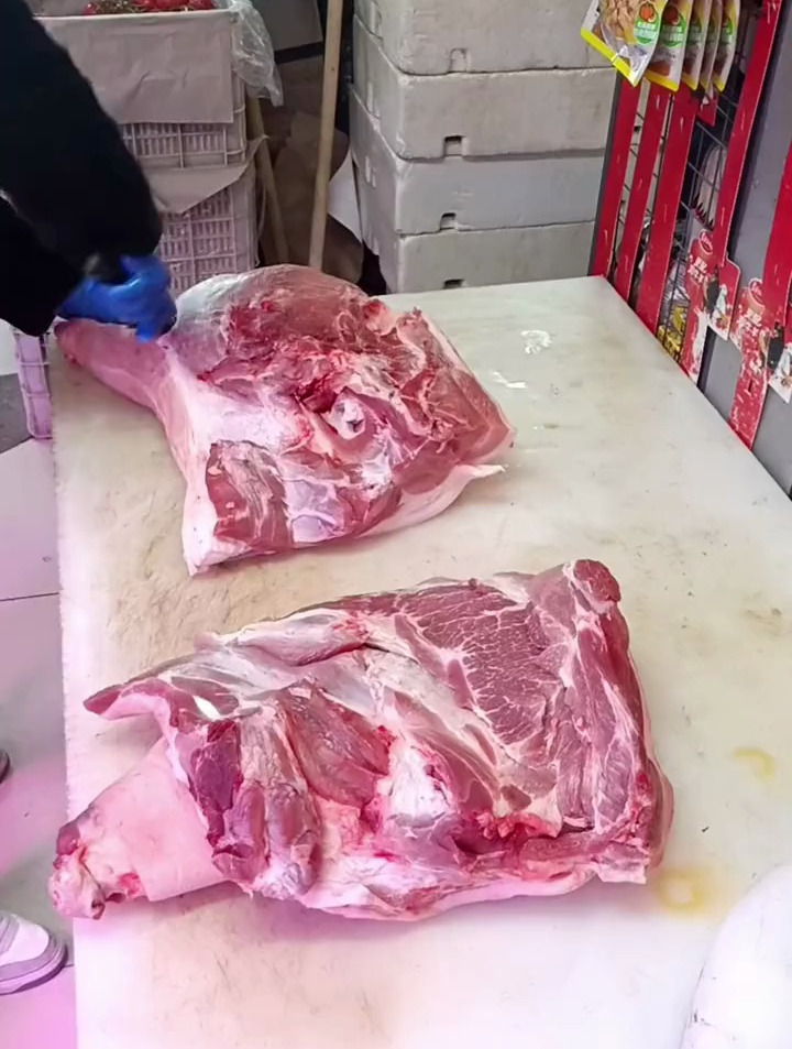 注意细节,慢没关系 猪肉分割技巧 猪肉 今日分享
