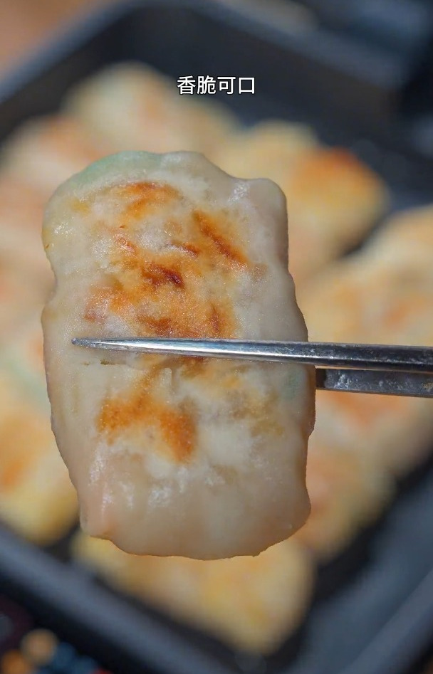 酥脆可口的懒人锅贴