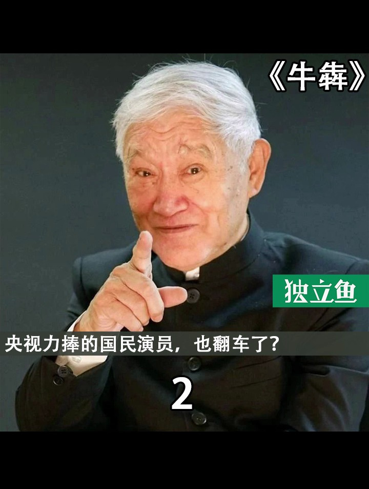 央视力捧的国民演员,也翻车了?2