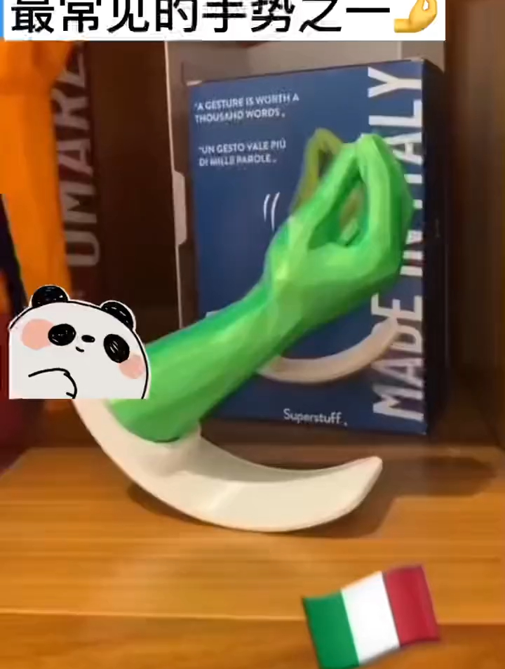 可以说是意大利手势之王
