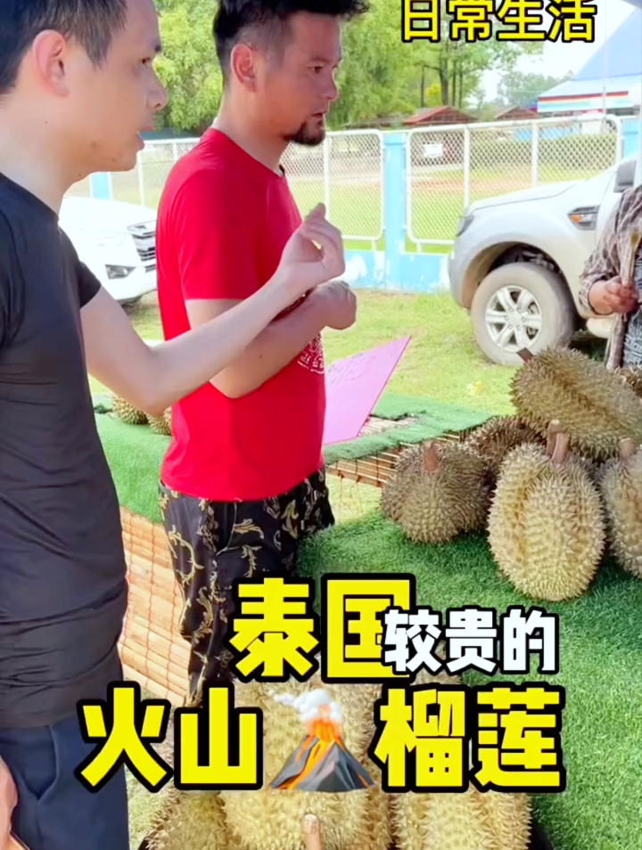 有人非常爱,有的人不能接受的水果,泰国火山榴莲
