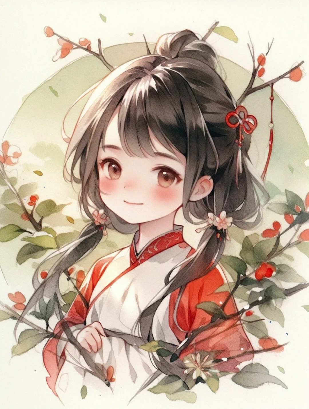 古风女生壁纸 ‖ 可爱的汉服女孩