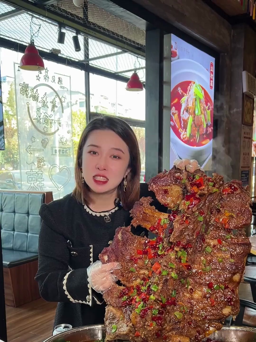 巨无霸牛骨头,冬天就来大口炫肉吧