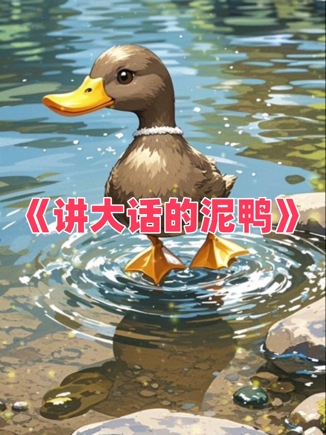 儿童睡前故事《讲大话的泥鸭》