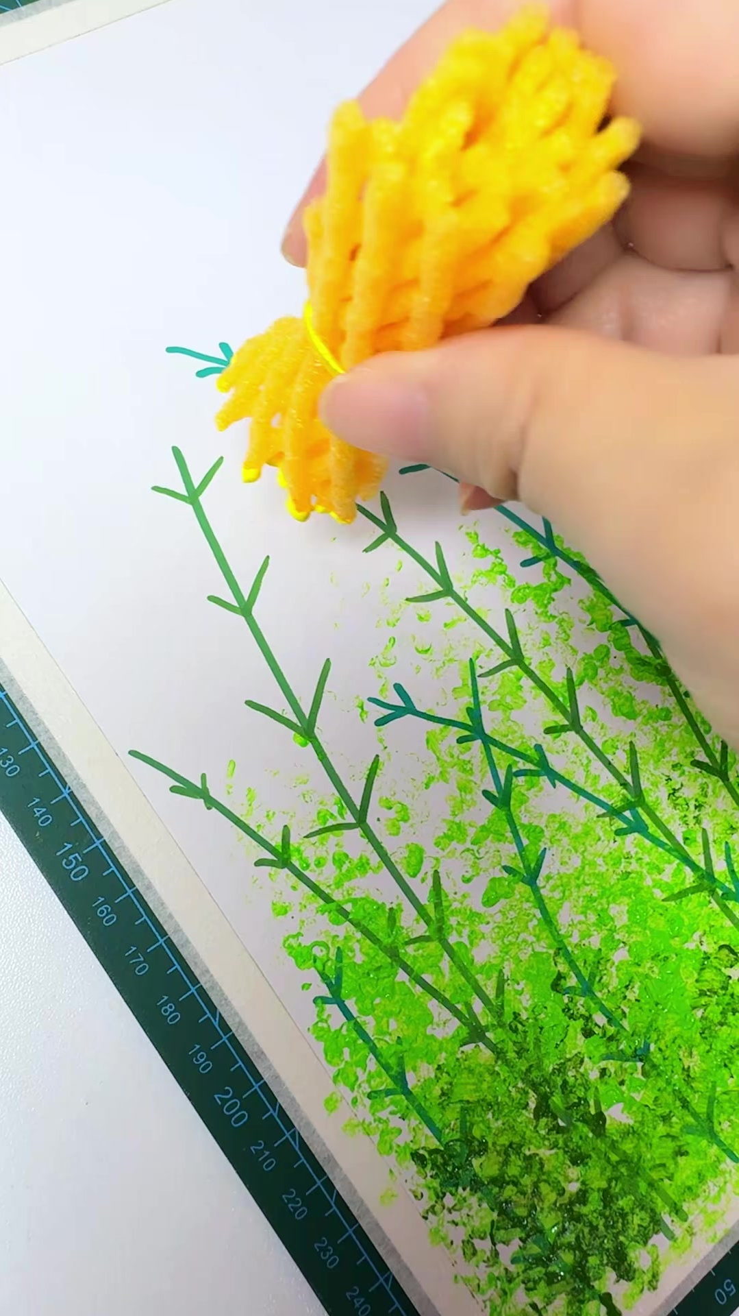 油菜花的简笔画步骤