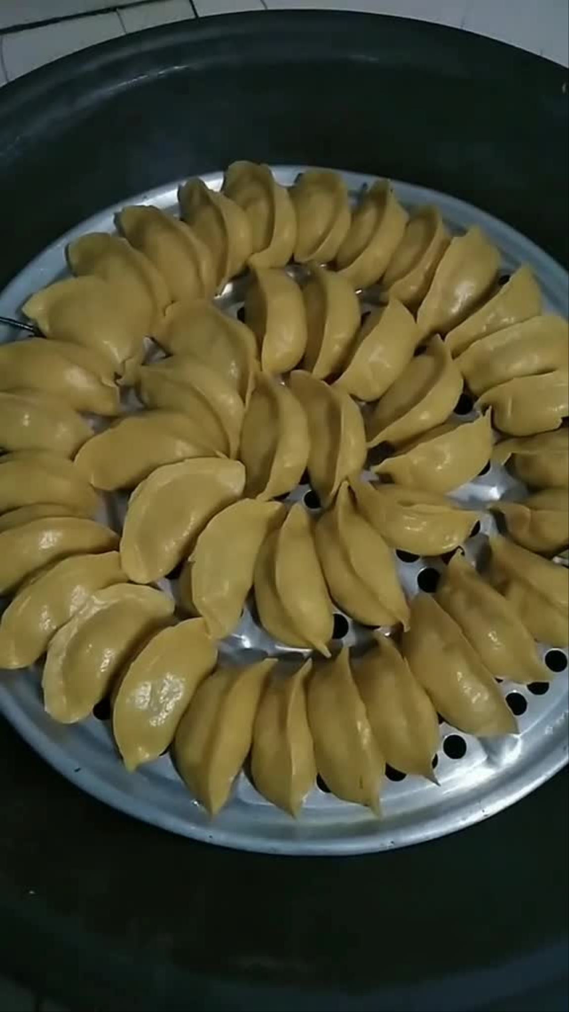 烫面蒸饺正确和面方法,筋道又好吃