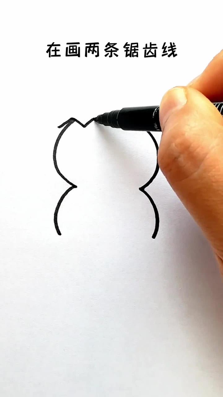 教你画刚出壳的鸡宝宝,快去试试