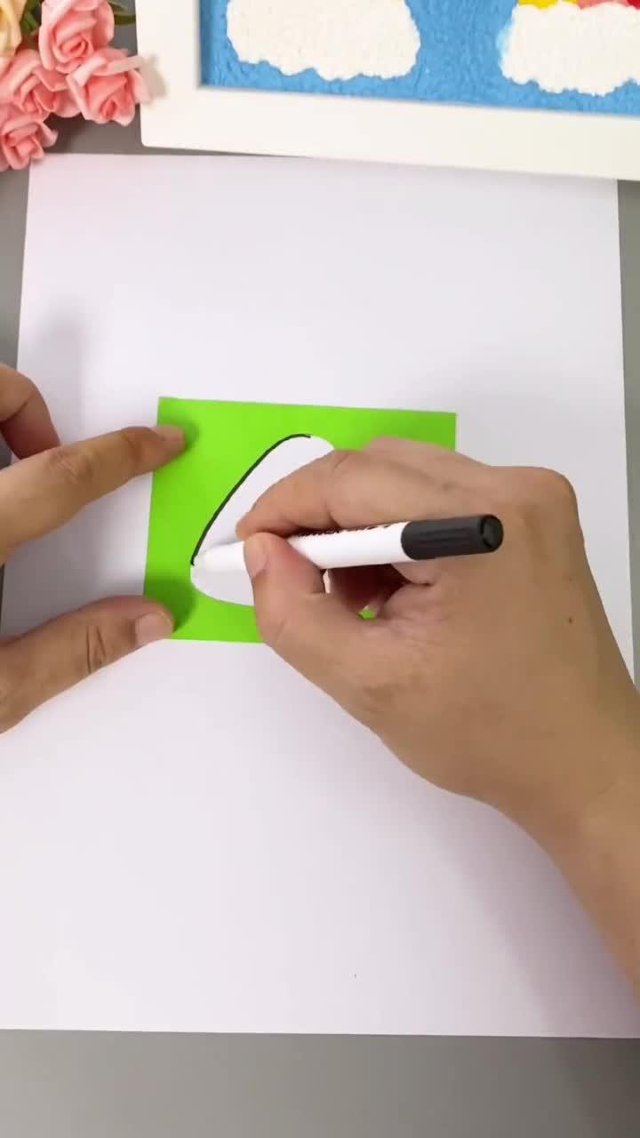 简单漂亮的端午节创意儿童画 和孩子一起试试吧