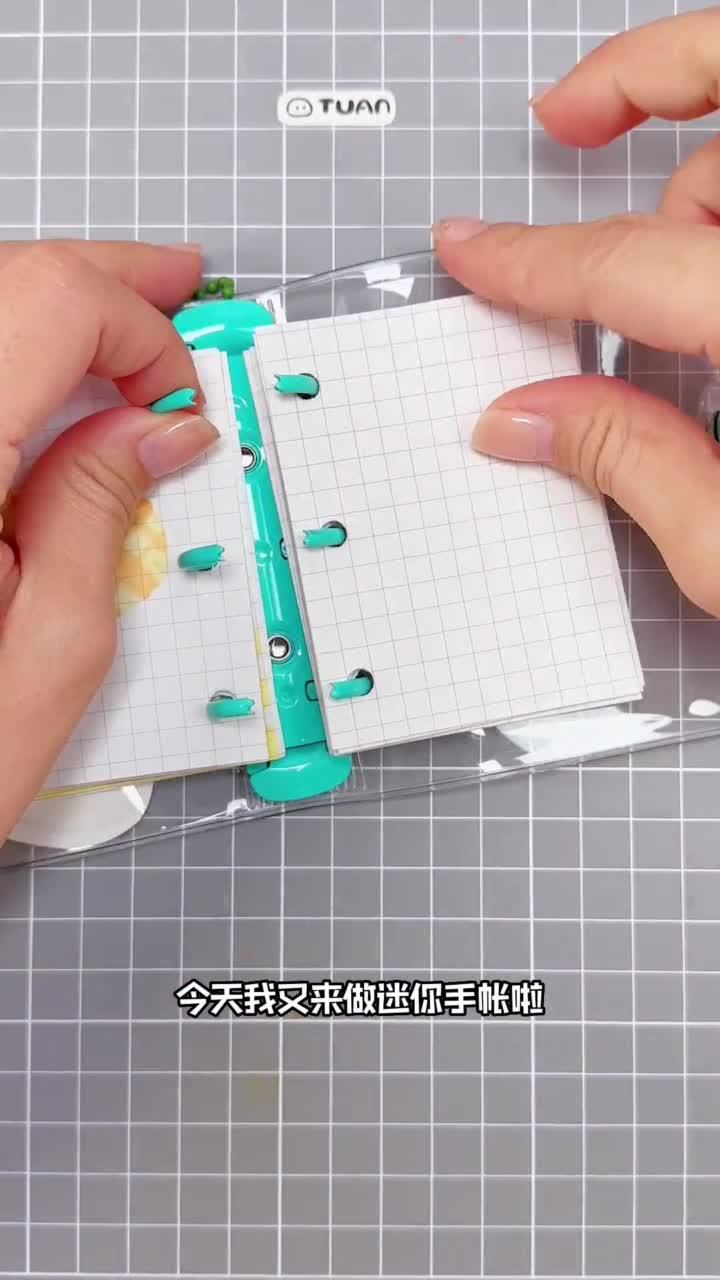 可爱寿司迷你手账手账手账排版迷你手账无贴纸马克笔手绘