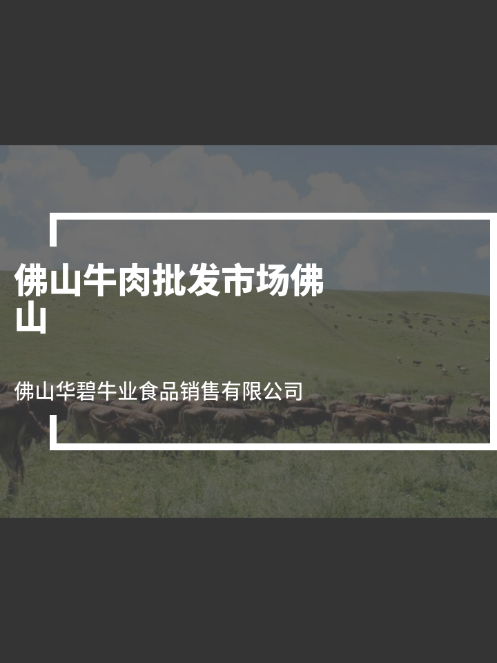 佛山牛肉批发市场佛山 牛肉批发市场 佛山牛肉批发市场黄牛肉