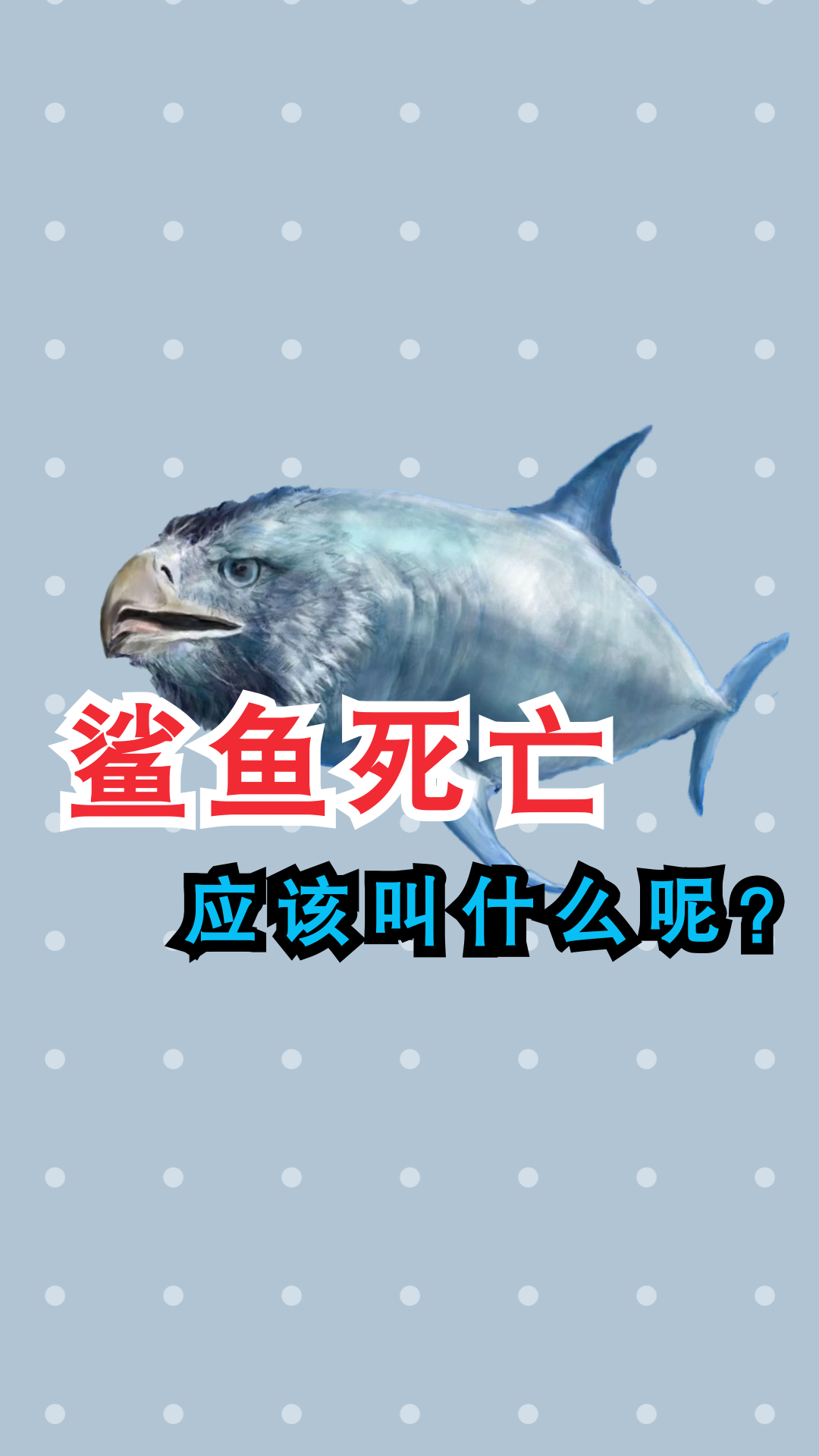 鲸鱼死亡被称为鲸落,那鲨鱼死亡该被称为什么呢?
