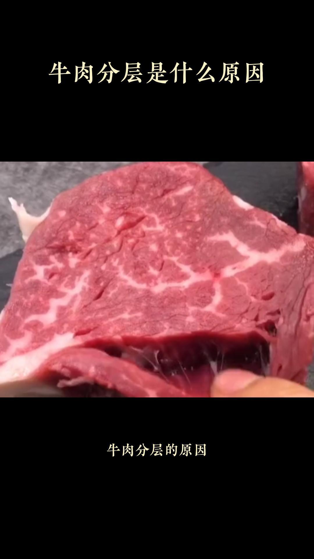 牛肉分层是什么原因