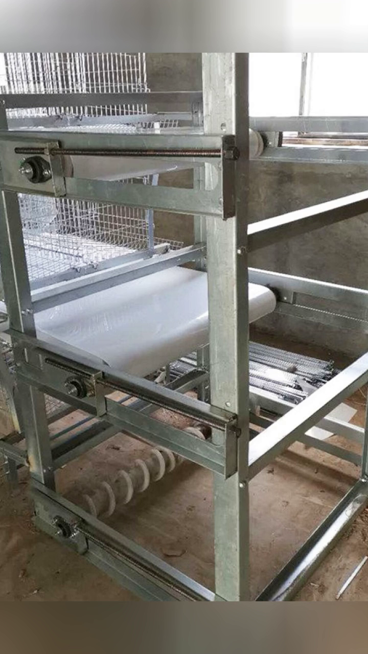 清理鸡粪零压力,用上履带式清粪机 履带式清粪机 鸡粪输送设备