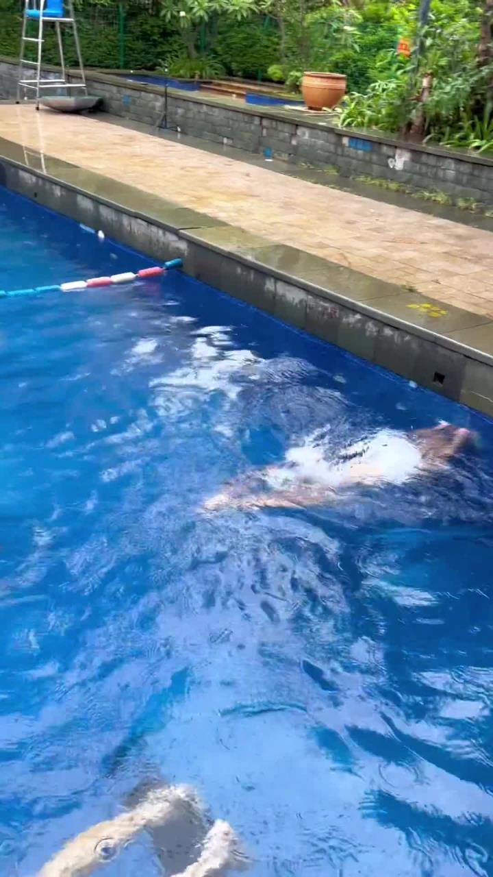 雨中游泳 我是一只快乐的小鱼儿